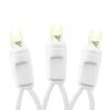 Novelty Lights 4x6 Net Lights, 100 Warm White LEDs with 4 Inch Spacing, 5mm Wide Angle Bulbs on White Wire, Connectable End to End, Outdoor Weather Resistant Hedge and Bush Lighting view 3