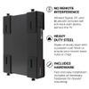 HumanCentric Adjustable Device Wall Mount, Cable Box and Modem Bracket, Adjustable Wall Adapter for Small and Wide or Narrow Devices Like Cable Boxes, Modems, DVD Players on The Wall Behind TV view 4