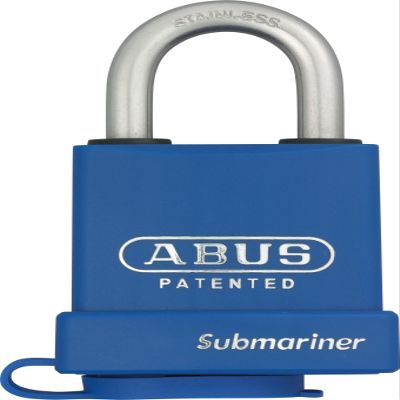 ABUS 83WP-IB/53 Submariner Schlage Rekeyable Chrome Plated Brass Padlock