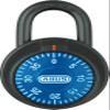 ABUS 78/50 Combination Padlock for Gym, Locker, School, 9/32 inch (7.14mm) Shackle Diameter (Blue, 1) view 1