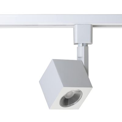 Nuvo Lighting TH463 Transitional One Light Track Head in White Finish, 5.19 inches