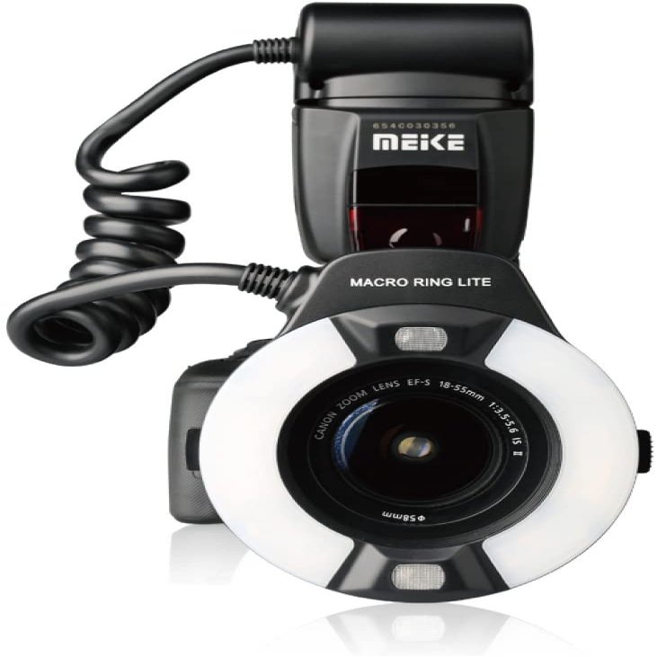 Mcoplus MK-14EXT Macro TTL Ring Flash for i-TTL with LED AF Assist lamp