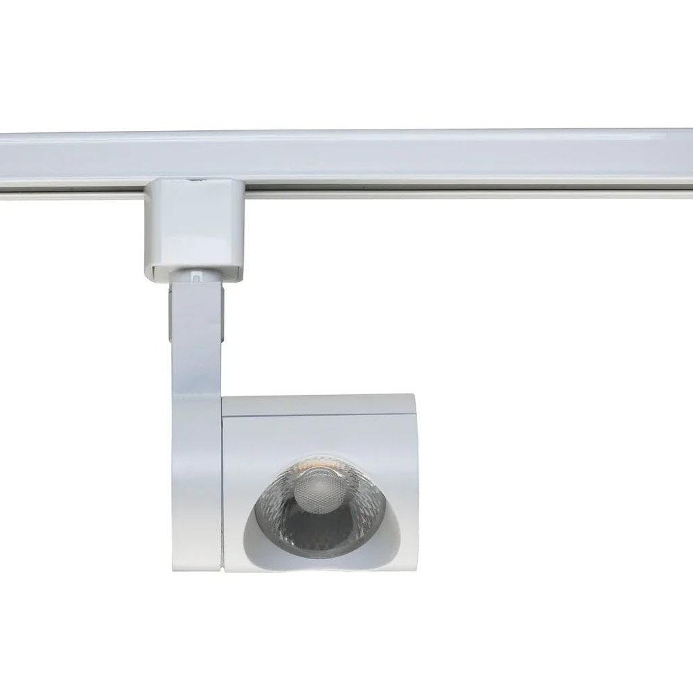 Nuvo Lighting TH443 Contemporary Modern One Light Track Head in White Finish, 5.19 inches