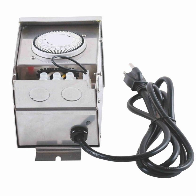 Elitco Lighting 75W Stainless Steel Low Voltage Landscape Transformer