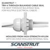 Scanstrut Through Bulkhead Seal - up to 5 Cables view 2