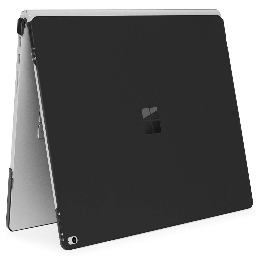 mCover Case Compatible for 2017~2022 15" Microsoft Surface Book 2/3 with Detachable Tablet Display ONLY (NOT Fitting Cheaper Surface Laptop Models) - Black