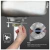 Highcraft 9743 Kitchen Sink EZ Connect Stainless Steel Drain Assembly with Strainer Basket/Stopper, Single, Stainless-Steel view 4