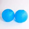 Quasimoon PaperLanternStore.com Detroit Pro Football Paper Lanterns 6pc Combo Tailgating Party Pack (Turquoise/Grey) view 3