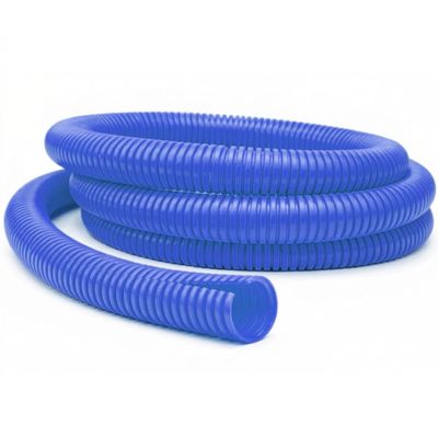Kable Kontrol Colored Split Wire Loom Tubing 3/8" Inch 10' Feet Long - Blue Conduit Cover for Cords - Corrugated Tubing and Protector for Automotive - Durable Polyethylene