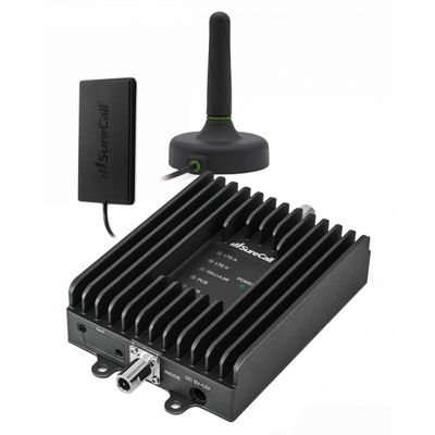 SureCall Fusion2Go 3.0 Vehicle Cell Signal Booster for Car, Truck, SUV, 5G/4G LTE Full Interior Coverage, Multi-User All Carrier Boosts Verizon AT&T Sprint T-Mobile, FCC Approved, USA Company