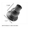 Micro Mini Spotlight LED Fixture (12 to 28VDC) - 1.5" Diameter - 1 Watt Cool White (5500K) LED Down Light for Home, Office, Cabinets, Utility or Task Lighting view 2