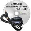 Radio and Accessory Bundle - 3 Items - Includes Yaesu FT-891 HF/6M All Mode 100W Mobile Transceiver, RT Systems Programming Software/Cable Kit and Ham Guides TM Quick Reference Card view 3