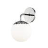 Mitzi H193301-PN Paige - 1 Light Bath and Vanity 11 inches Tall and 6.25 inches Wide - Polished Nickel view 1