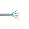 SATMAXIMUM Cat5e FTP 1000ft Shielded Solid Cable Ethernet Network 24AWG Bulk Wire Grey view 1