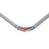 SATMAXIMUM Cat5e FTP 1000ft Shielded Solid Cable Ethernet Network 24AWG Bulk Wire Grey view 3