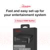 Rocketfish 2-Output HDMI Splitter with 4K at 60Hz and HDR Pass-Through view 2