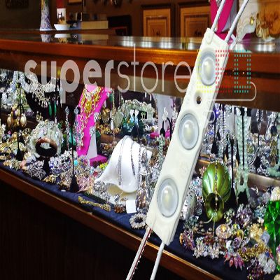 SuperStoreLED Full Set 10 Module White Under Cabinet Display Case LED Lighting