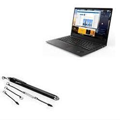 BoxWave Stylus Pen Compatible with Lenovo Thinkpad X1 Carbon (6th Gen) - EverTouch Capacitive Stylus, Fiber Tip Capacitive Stylus Pen - Jet Black