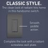 Legrand radiant TM874BKCC6 15 Amp Rocker Wall Switch, 4-Way Decorator Light Switches, Black (1 Count) view 2