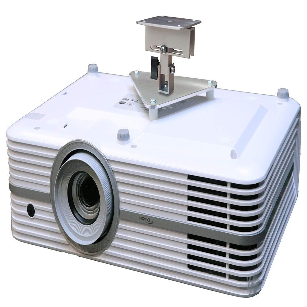 PCMD, LLC. Projector Ceiling Mount Compatible with Optoma UHD300X UHD350X UHD40 UHD50 UHD51 UHD51A with Lateral Shift Coupling (5-Inch Extension)