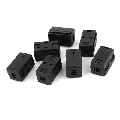 Aexit FU65 6.5mm Batteries, Chargers & Accessories Inner Dia Plastic Shell Ferrite Filter Cable Clip Power Converters 7 Pcs