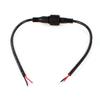 Aexit LED Strips Audio & Video Accessories Lighting Waterproof Connector Cable DC 5.5mm x Connectors & Adapters 2.1mm Black view 1
