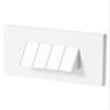 Generation Lighting 1-Light Transitional LED Step Light White 93483S-15, Outdoor Light Fixtures, Wall Lamps for Patio Decor, Outdoor Step Lights for Landscape Lighting view 3