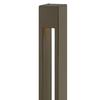 Hinkley Landscape Lighting LED Atlantis Square Bollard Path Light Add Safety and Security to Walkways with Durable Path Lights, 120-Volt, Aluminum with Bronze Finish, LumaCore LED Engine, 55602BZ view 4