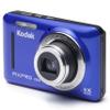 Kodak FZ53-BL Point and Shoot Digital Camera with 2.7" LCD, Blue view 1