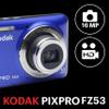 Kodak FZ53-BL Point and Shoot Digital Camera with 2.7" LCD, Blue view 2