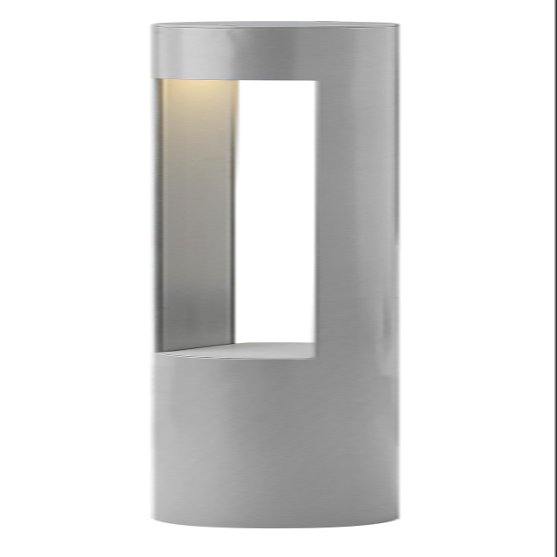 Hinkley Atlantis 120V Bollard, Titanium