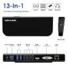 WAVLINK USB Laptop Docking Station Dual Monitors, DisplayLink Computer Dock for M1 M2 Mac and Windows, ChromeOS, Ubuntu 20.04/22.04 (HDMI & HDMI/DVI/VGA, 6xUSB Ports, LAN, Audio) view 2