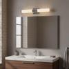 Hinkley Portia 52113PN Large Integrated LED 21W Bathroom Vanity Fixture, 24.5-inch, Etched Opal Glass Shade, Mount Vertically or Horizontally, Polished Nickel view 2