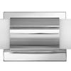 Hinkley Portia 52113PN Large Integrated LED 21W Bathroom Vanity Fixture, 24.5-inch, Etched Opal Glass Shade, Mount Vertically or Horizontally, Polished Nickel view 3