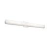 Kuzco Latitude 37in LED Vanity Chrome White Acrylic view 1