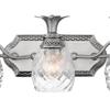 Hinkley Plantation Tropical Five Light Bathroom Vanity Fixture, Polished Antique Nickel view 4