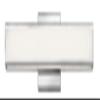 Hinkley Alto 18" Integrated LED 26W Bathroom Vanity Light Fixture, Chrome view 1