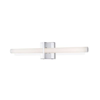 Kuzco Camden 24in LED Vanity Chrome Opal 3000K