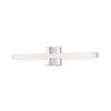 Kuzco Camden 24in LED Vanity Chrome Opal 3000K view 1