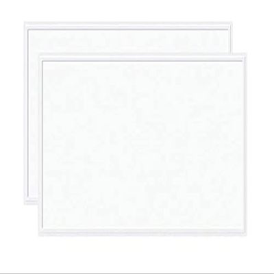 LED FANTASY LED Panel 2x4 Dimmable 50W 24''x48'' Panel (420W Equivalent), 5000K Daylight 5250 Lumens White Frame, IP40, DLC-Qualified & UL-Listed