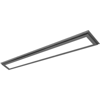 Nuvo 62/1177 Blink Plus Profile LED Linear Surface Mount Light, 7" x 48", Gunmetal Gray, 3000K