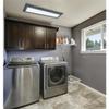 Nuvo 62/1177 Blink Plus Profile LED Linear Surface Mount Light, 7" x 48", Gunmetal Gray, 3000K view 2
