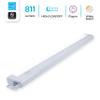 Enbrighten 24in. Under Cabinet LED Light Fixture, Linkable Up to 40 Fixtures, Plug-In & Convertible to Direct Wire, 811 Lumens, High/Off/Low Switch, White, 38940 view 3