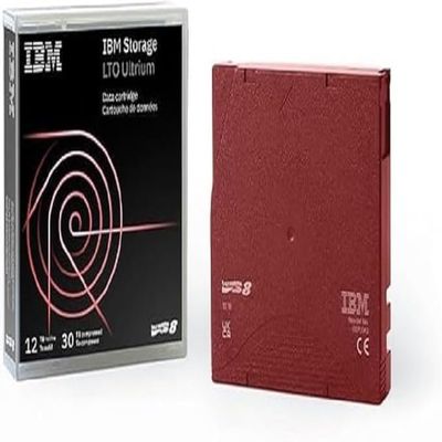 IBM 01PL041 LTO-8 Ultrium, 12TB/30TB, Part # 01PL041
