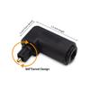 Cable Matters 2-Pack Right Angle Toslink Adapter (Toslink Extension) Male to Female view 4