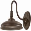 Minka Harbison 8 3/4" High Textured Bronze LED Outdoor Wall Light view 1