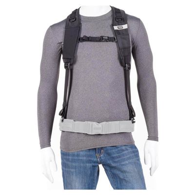 Think Tank Pixel Racing Harness V3.0 Adjustable Shoulder Strap & Harness, Attaches to Optional Think Tank Belt, Fits 5" - 6.5" Tall - (Black)