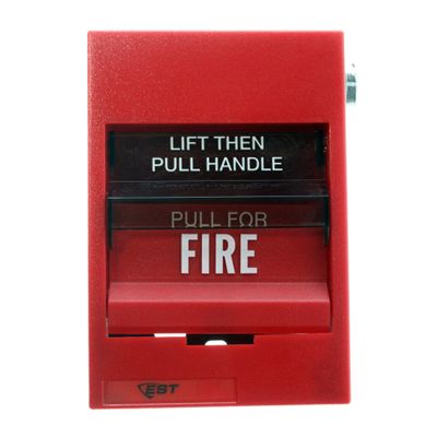 Edwards System Technologies (EST) Edwards System Technologies (Est) Est Edwards Siga-278 Intelligent Double Action One Stage Pull Station, Red