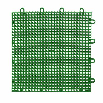 IncStores 5/8 Inch Thick Outdoor Basketball Court Flooring | Build the Ultimate Space for Basketball, Tennis, and More with Weatherproof Plastic Floor Tiles | Green, 1 Tile