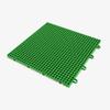 IncStores 5/8 Inch Thick Outdoor Basketball Court Flooring | Build the Ultimate Space for Basketball, Tennis, and More with Weatherproof Plastic Floor Tiles | Green, 1 Tile view 3